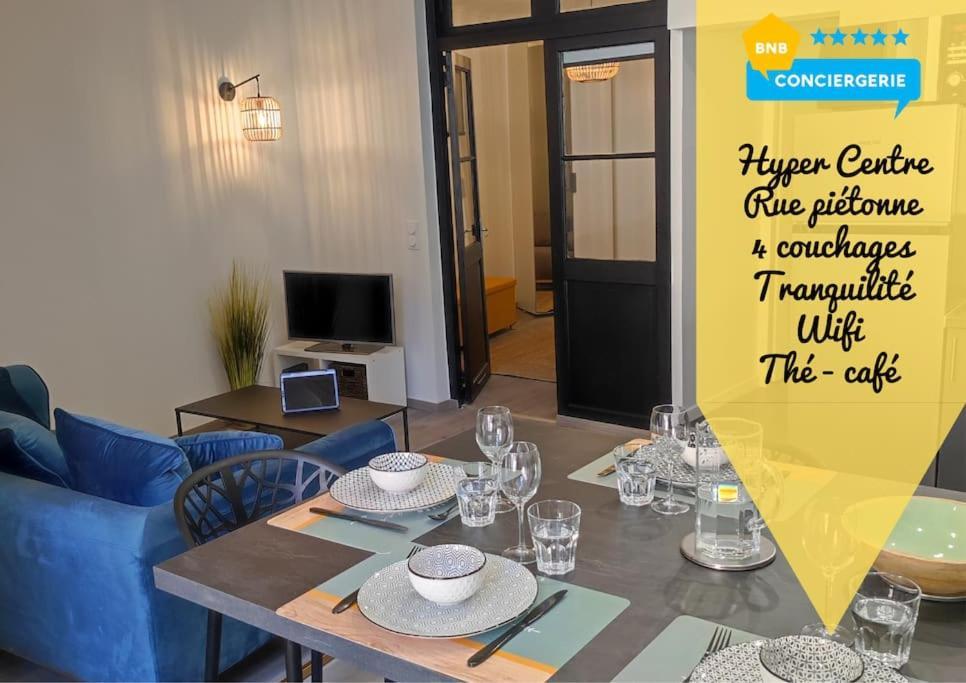 Apartament Cocon De Charline - Charme Et Elegance Dans Le Centre Montauban Zewnętrze zdjęcie